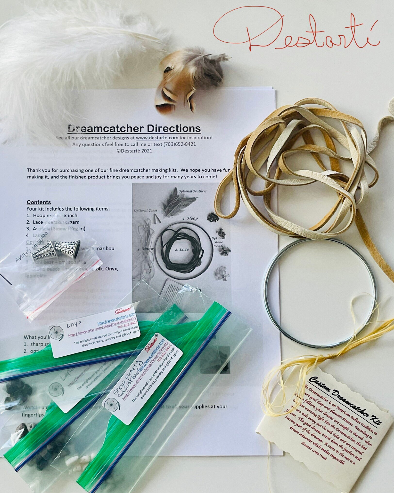 Custom DIY 3 inch Dreamcatcher Kit - Make your own dream catcher - Do it  yourself dreamcatcher - Choose your own kit options