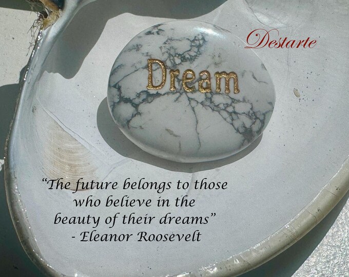 DREAM Inspiration Stones, DREAM Worry Stones, DREAM Comfort Stones, Dream Fidget Stones, Dream Anti-Anxiety Stones, Dream Stones