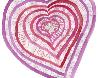 Heartline Spirit Cards, Write Your Own Message, Channeled Artwork