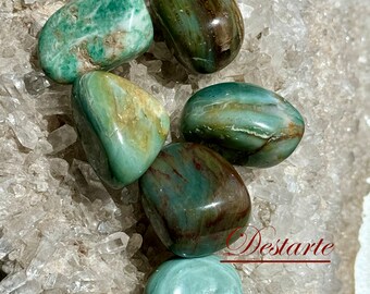 Dragon Stone Tumbled Stones: Dragon's Blood Jasper, Power Pocket Stone, Balancing, Healing, Creativity