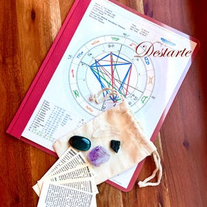 Leitura de Cristais com Leitura de Mapa Astrológico - Quais Pedras São Certas para Você? w Cristais Opcionais ou Kit Dreamcatcher com Pedras Personalizadas