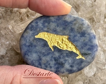Dolphin Totem Stones, Worry Stones, Comfort Stones, Power Animal, Energy Stones, Pocket Stones, Dolphin Power Animal Totem