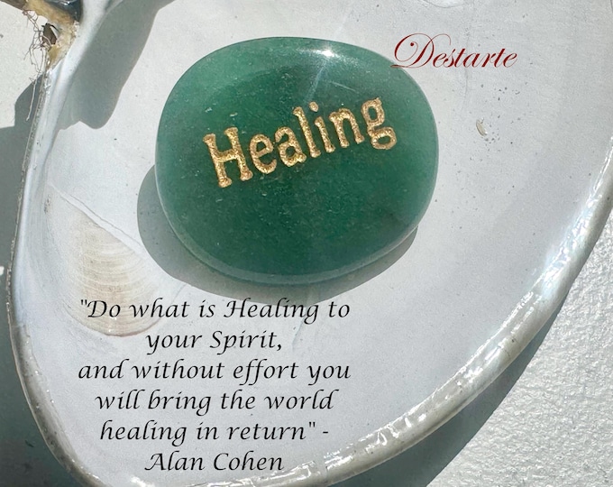 HEALING Inspiration Stones, HEALING Worry Stones, HEALING Comfort Stones, Healing Fidget Stones, Healing Anti-Anxiety Stones, Healing Stones