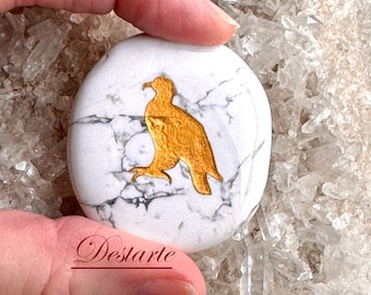 Premium Hawk Totem Stones, Hawk Worry Stones, Hawk Comfort Stones, Hawk Power Animal Totem Stones, Hawk Energy Stones, Hawk Pocket Stones