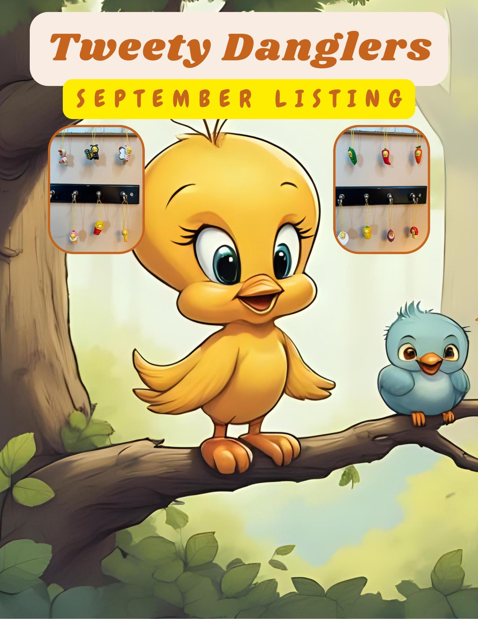 Tweety Bird Figurine - Etsy Hong Kong