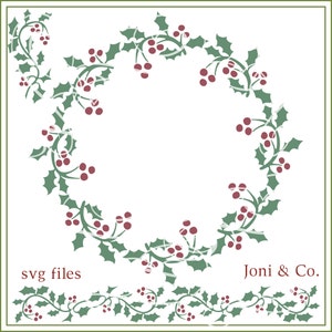 Weihnachten SVG-Datei, Holly svg, Glasstein SVG-Schnitt-Datei, Glassteine, Vinyl schneiden, Karten, Aufbügeln auf Transfer, Weihnachtsbastelei