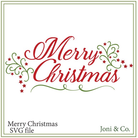 Download Christmas SVG file Merry Christmas svg Christmas cards | Etsy
