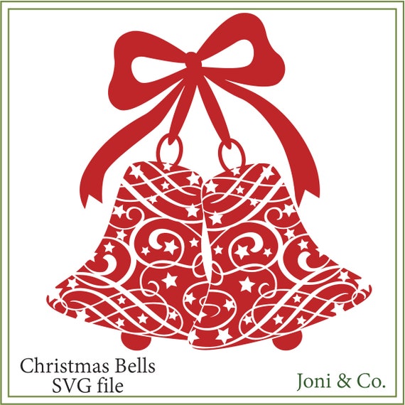 Download Christmas SVG file Christmas bells svg Christmas cards | Etsy