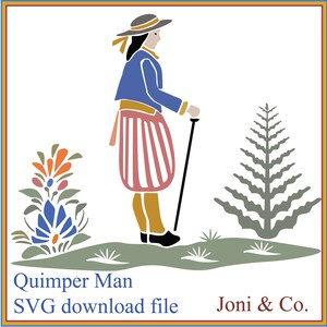 フランスの田舎風 SVG ファイル、フォークアート、フランス、地方、花、切り抜き、印刷可能、カード、フランス風装飾、庭、ガーデニング、室内装飾