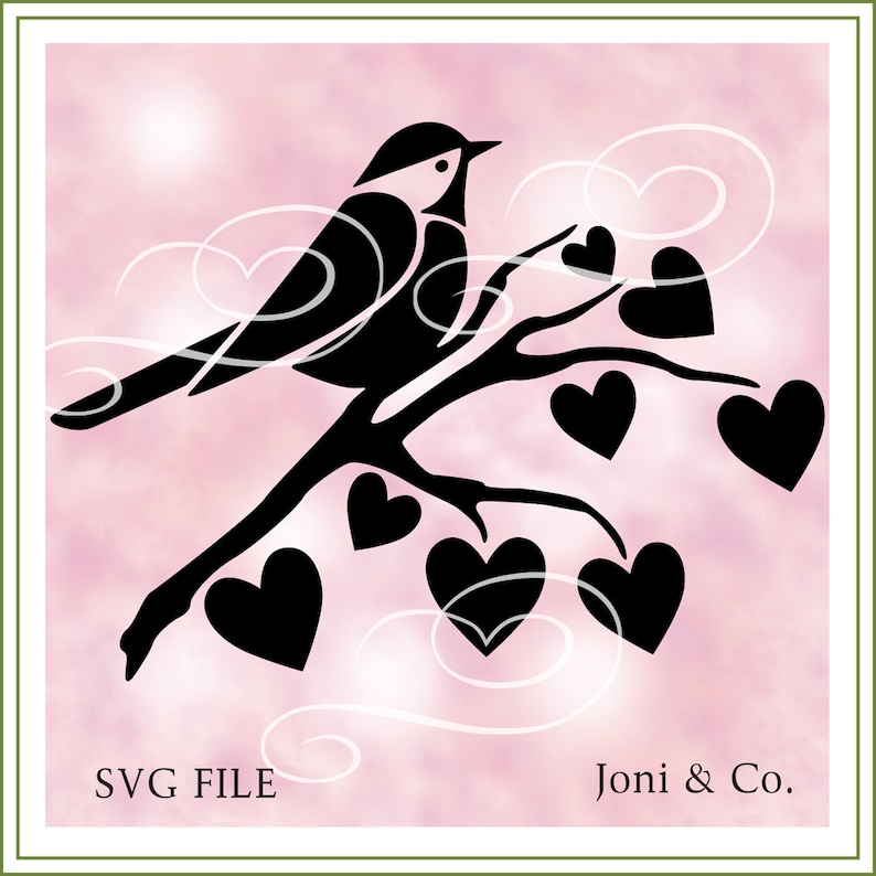 Bird Svg Love Svg Valentine SVG Wedding SVG Vinyl Cutting | Etsy