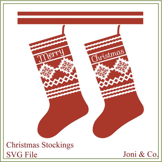 Download Free Christmas Stockings Svg Christmas Svg Christmas Glass Block Etsy SVG DXF Cut File
