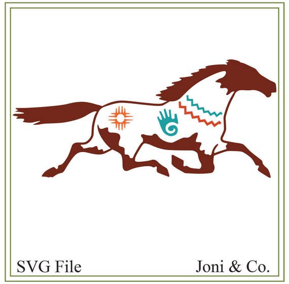 Southwest Horse SVG American Indian Spirit Animal Totem - Etsy Israel Southwest Horse SVG American Indian Spirit Animal Totem - Etsy Israel