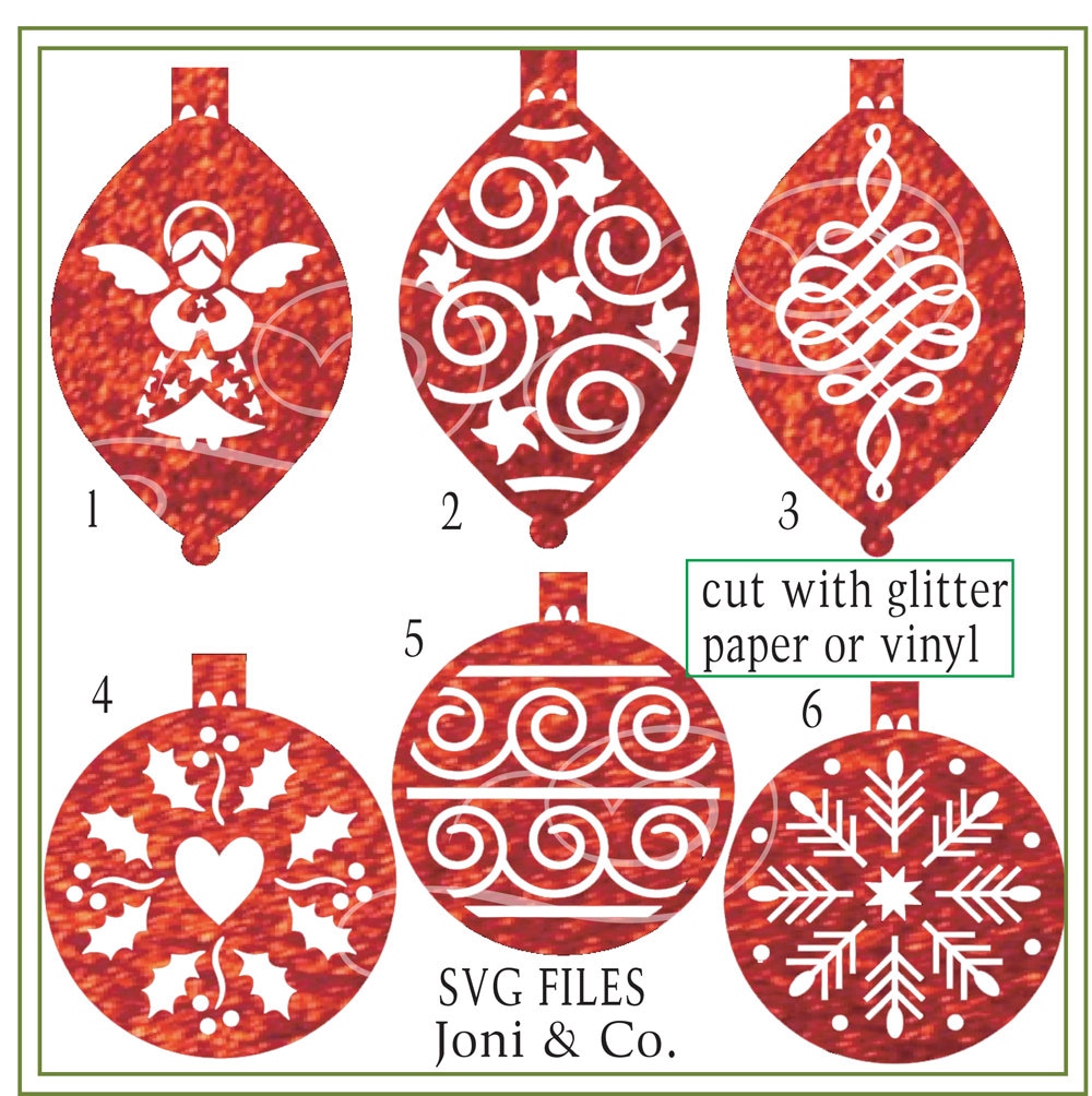 Download Christmas SVG File Cut Ornaments svg Make paper cut ...