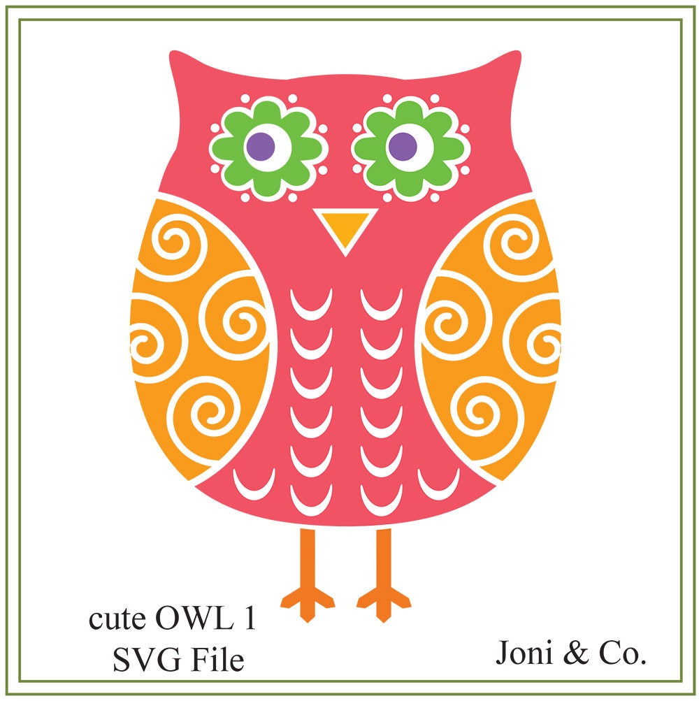 Download Cute OWL SVG cute owls Children illustration Baby svg | Etsy