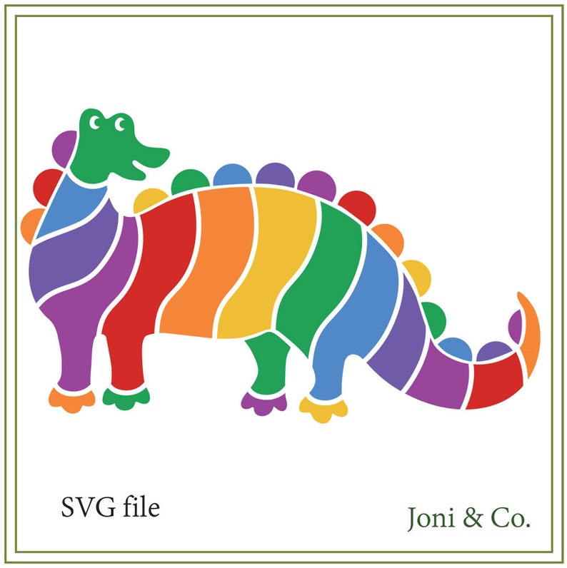 Download Dinosaur svg Children's room svg Kids svg. glass block | Etsy