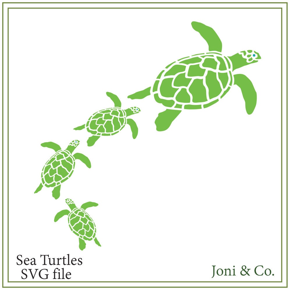 Download Sea turtles SVG Beach SVG beach signs glass blocks iron on ...