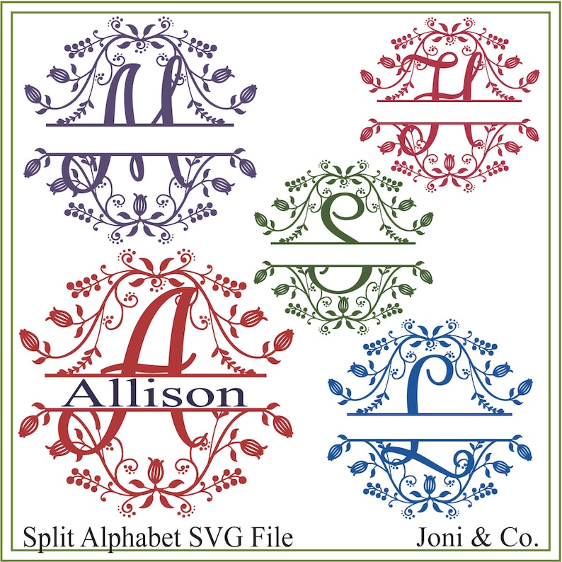Free Free 151 Floral Alphabet Svg SVG PNG EPS DXF File