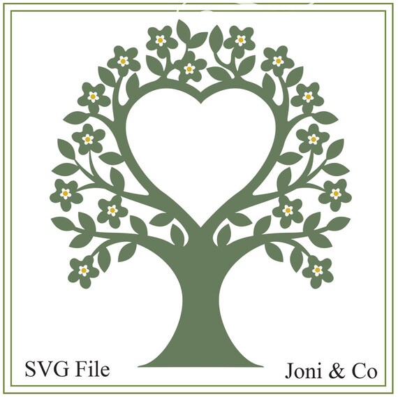Download Wedding Tree svg Wedding invitation SVG Tree svg printable ...