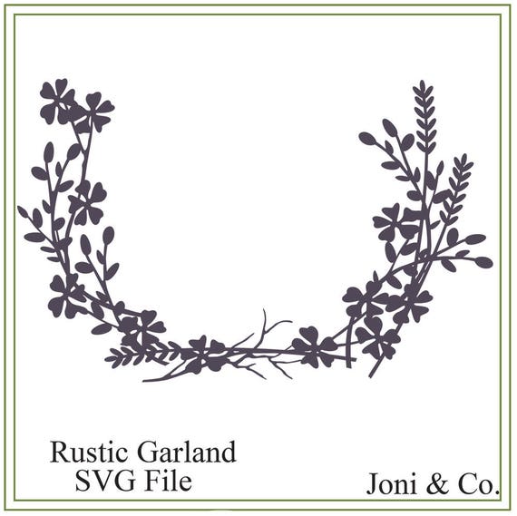 Download Rustic Garland Svg Rustic Wedding Svg File Rustic Illustration Wedding Illustration Cards Invitations Save The Date
