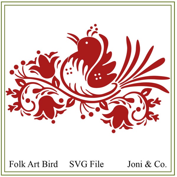 Folk art bird svg, Folkart bird, Primitive svg, Glass Block Design, vinyl cutting,  barn quilt