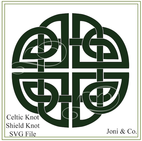 Download Celtic Knot Svg Celtic Shield Knot Ireland Svg Svg Celtic Etsy