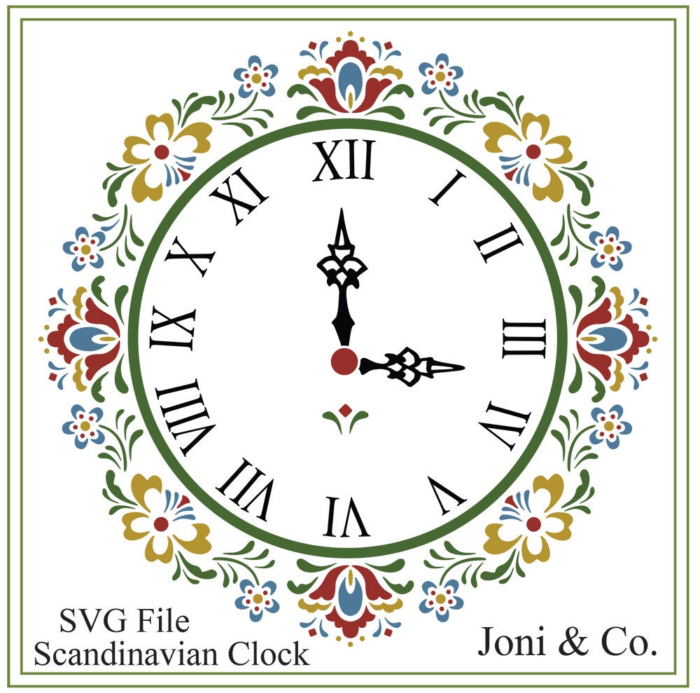 Scandinavian Digital Clock FREYA