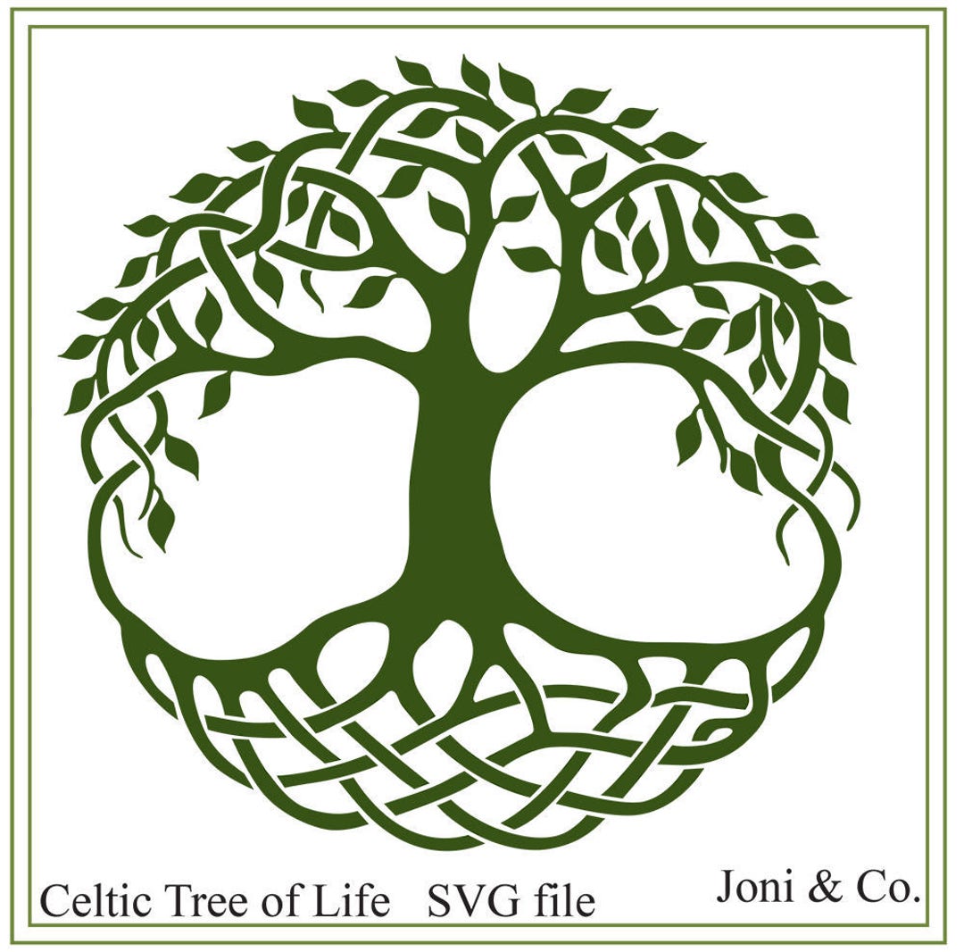Keltische Knoten svg, Keltischer Baum des Lebens, irische Knoten svg,  Hochzeitseinladungen, Bügelbild, Vinyl Cut Datei - .de