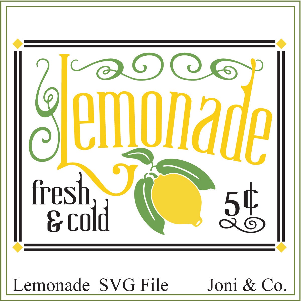 Lemonade Svg Lemonade Sign Svg Iron on Transfer Svg - Etsy Canada