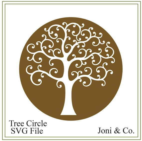 Download Tree Svg Tree Of Life Svg Tree Circle Svg Nature Svg Etsy
