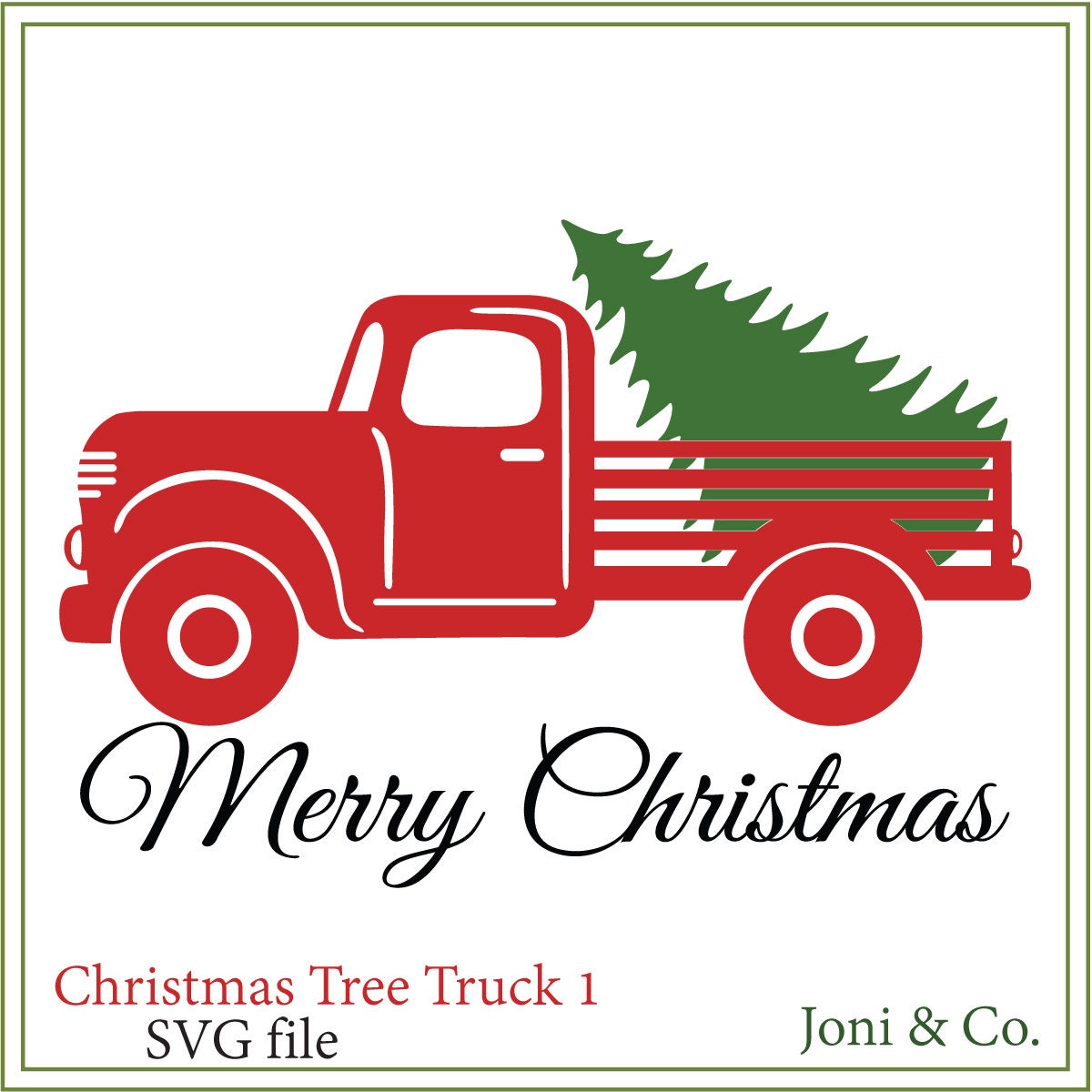 Free Free 182 Truck Christmas Svg SVG PNG EPS DXF File