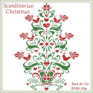 Natale scandinavo svg Blocco di vetro di Natale, file di taglio SVG del blocco di vetro, blocchi di vetro, taglio del vinile, biglietti, artigianato natalizio