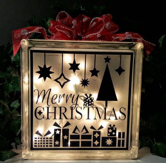 Download Glass Block SVG Christmas Tree svg. Glass Block SVG cut ...