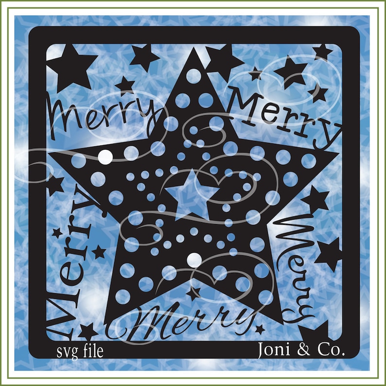 Download Christmas Glass Block SVG Christmas Star svg Glass Block ...
