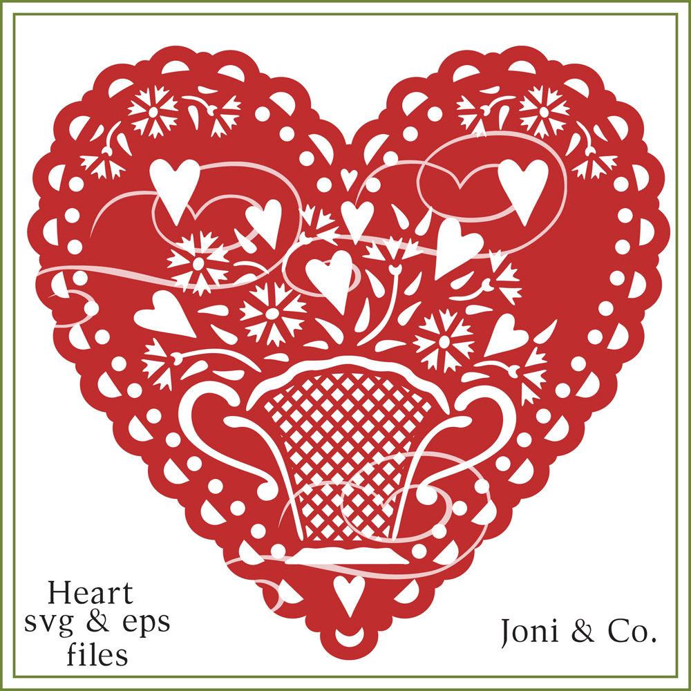 Download Heart SVG File Valentine Wedding svg vinyl cutting | Etsy