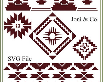 Southwest Svg, Southwest Patterns, Native American Svg
