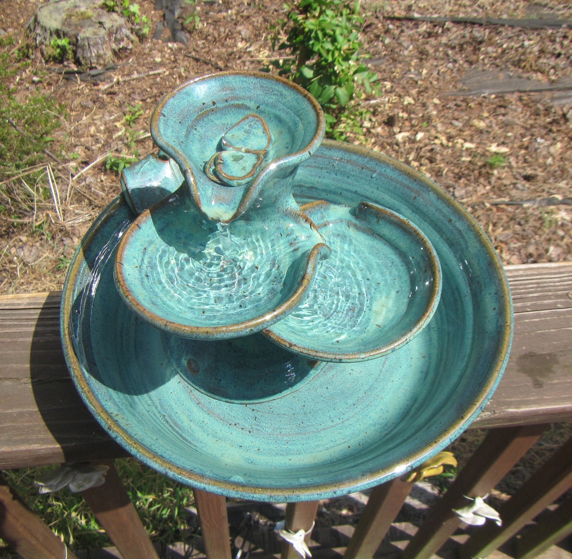 Ceramic Cat Dog Drinking Fountain Indoor Pet Water Feature Etsy