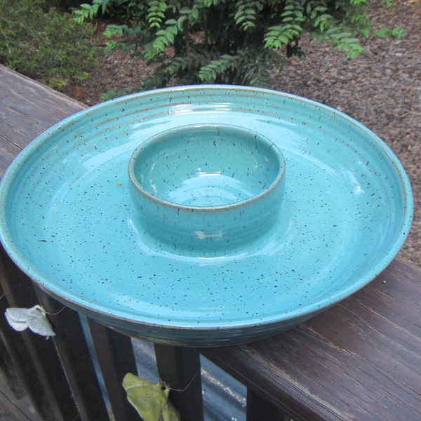 Pottery Chip and Dip Etsy