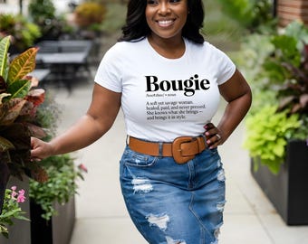 Definición de Bougie SVG / Magia de chica negra, cita de amor propio (archivo digital)