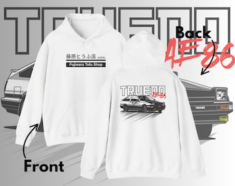 Fujiwara Tofu Shop AE86 Trueno Hoodie | Initial D JDM Pullover