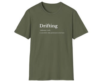 Drifting Definition Shirt | JDM Drift Car T-Shirt | Car Enthusiast Gift | Motorsports Tee