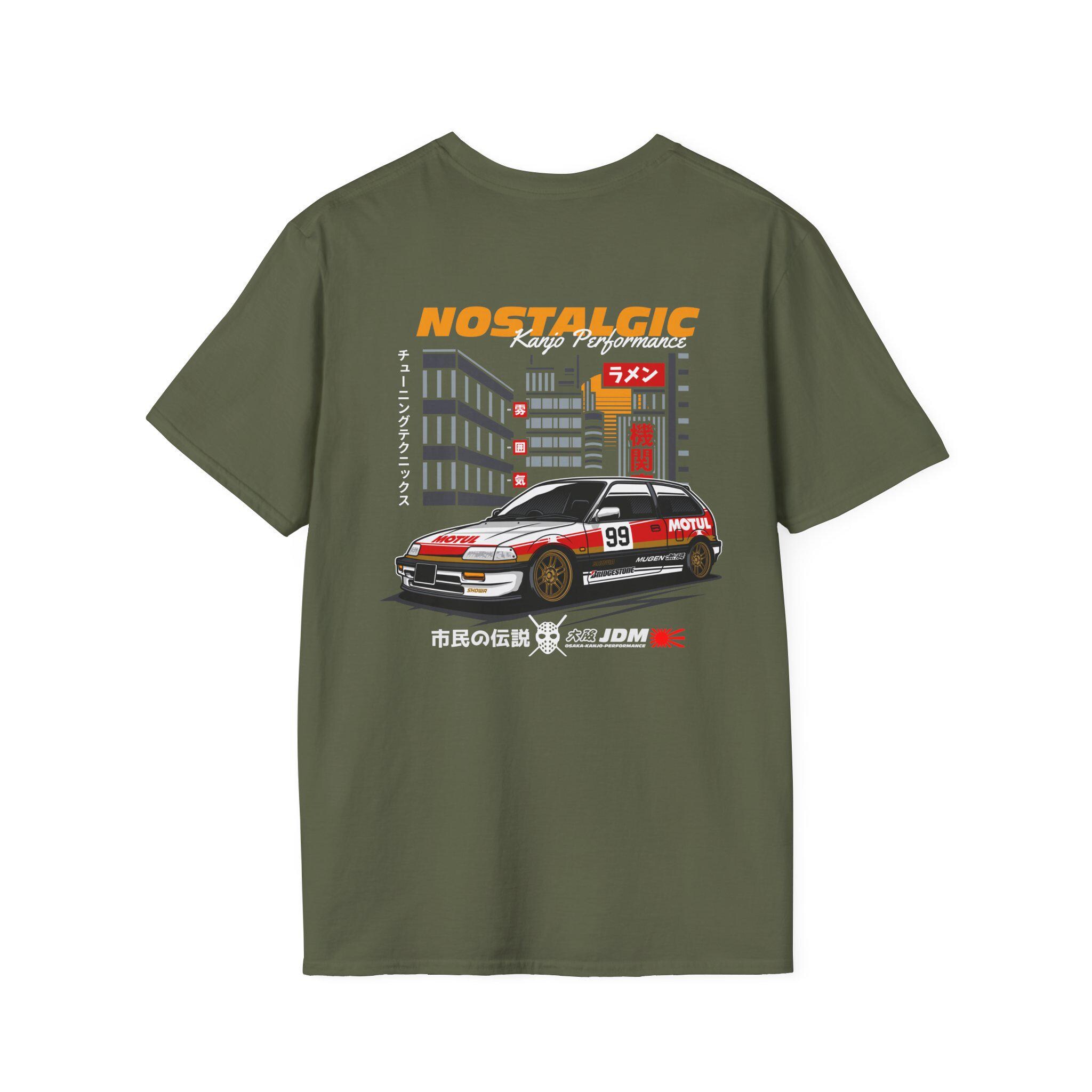 Osaka JDM Street Racing Tee | Civic EK9 Kanjozoku T-shirt - Etsy