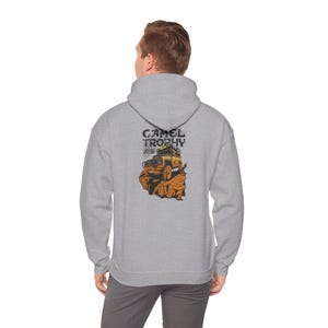 Land Rover Defender 110 Camel Trophy Hoodie | Adventure Gift | Off-Road 4x4 Sweatshirt | Expedition Pullover