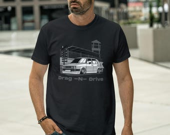 80s German Hatchback T-Shirt • Drag N Drive Euro Car Tee