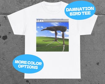 Verdammnis Vogel MemeT-Shirt | Meme T-Shirt, Damn! Vogel Shirt, Cringe Shirts, Internet Meme T-Shirt, Pukeko Tshirt, Bottom Text Meme, Tier Meme