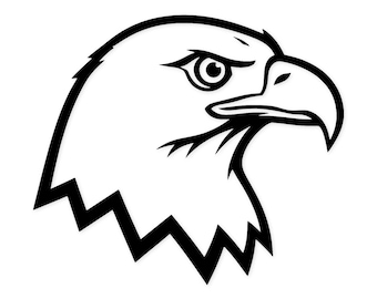 Bald Eagle Head Svg Png: Cut Ready Digital Design For Cricut Silhouette
