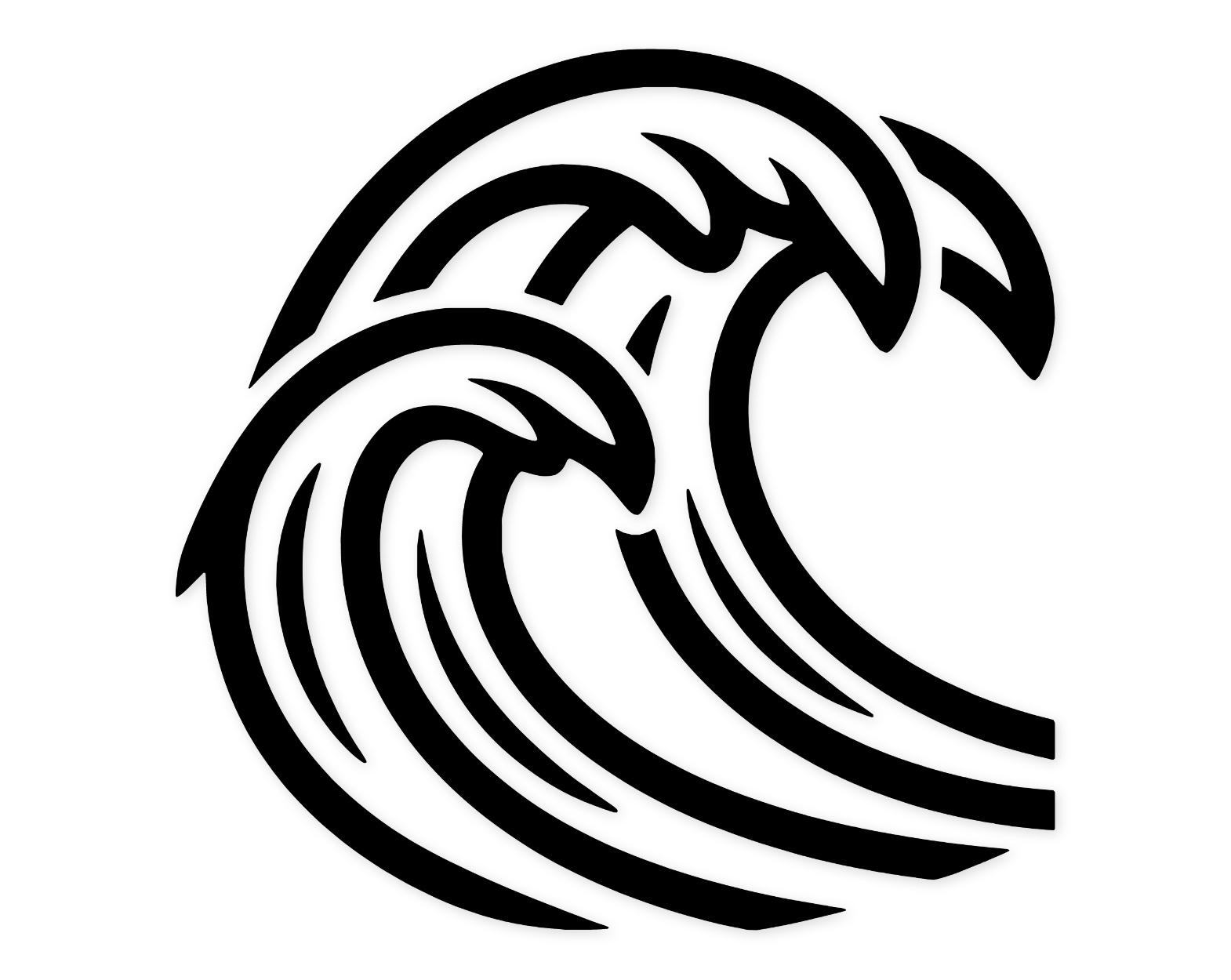 Ocean Wave Svg Png: Minimalist Design for Vinyl Cutting - Etsy
