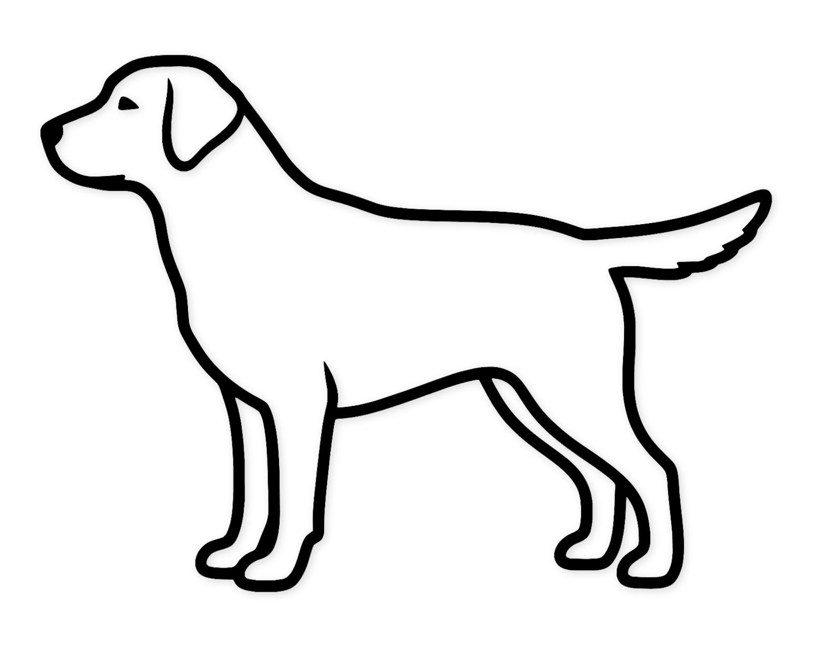 Labrador Silhouette Svg Png: Cut Ready Digital Design for Cricut ...