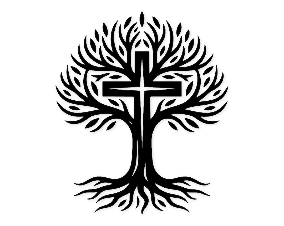 Multi Faith Tree Faith Tree Svg Png: Cut Ready Digital Design for Cricut Silhouette - Etsy