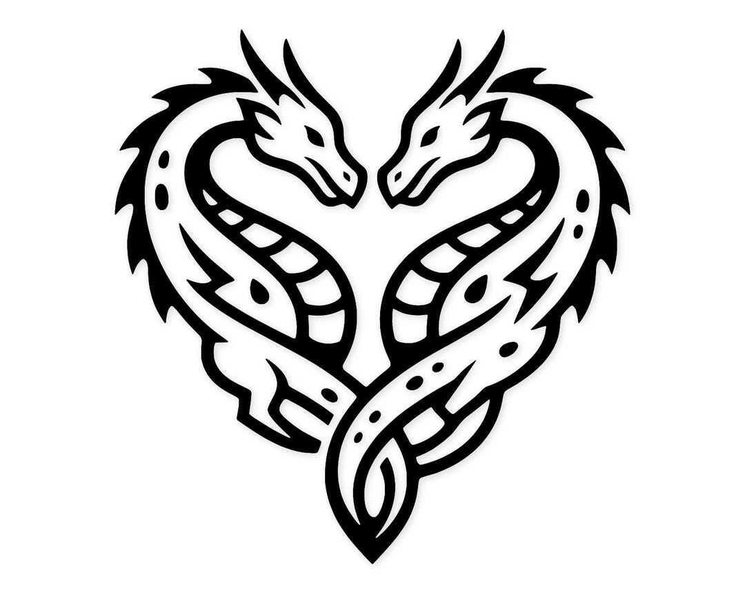 Dragon Heart Svg Png: Bold Design for Crafting - Etsy