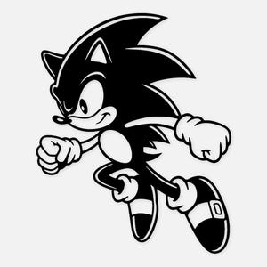 Sonic Icon Svg Png: Cut Ready Digital Design for Cricut Silhouette - Etsy
